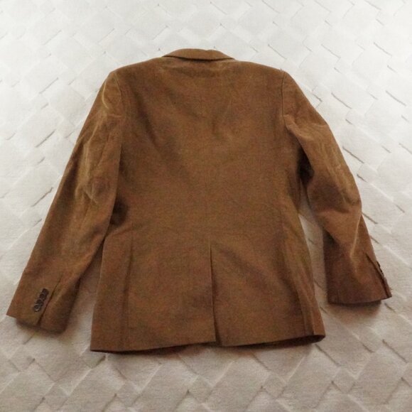 Banana Republic Corduroy Blazer Jacket Mens 38S Brown Single Breasted Formal - Picture 10 of 11